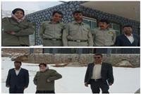 بازدید مدیرکل حفاظت محیط زیست استان یزد از پاسگاه محیط بانی نیر
