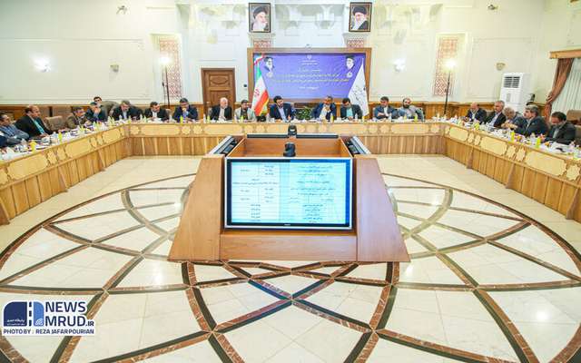 نشست مشترک اعضای کمیسیون عمران مجلس شورای اسلامی با وزیر راه و شهرسازی برگزار شد