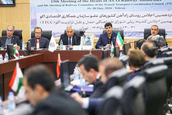 پانزدهمین اجلاس روسای راه‌آهن‌های کشورهای عضو اکو برگزار شد
