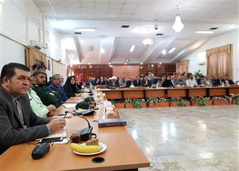 حضور ریاست شورای اسلامی شهر بجنورد در آیین افتتاح متمرکز ۲۱۱ پروژه شهرستان بجنورد به مناسبت هفته دولت