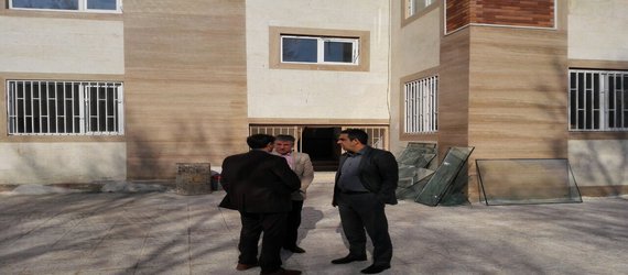 بازدید سرپرست شهرداری کرمانشاه از روند ساخت فرهنگسرای کارمندان