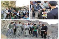 پاکسازی منطقه کوهستانی دستگرد شهرستان منوجان توسط دوستداران محیط زیست و تشکلهای مردم نهادجنوب استان