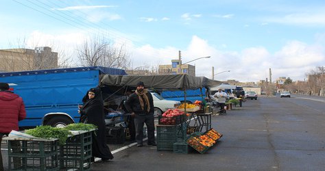 ساماندهی میوه فروشان سیار در سطح شهر