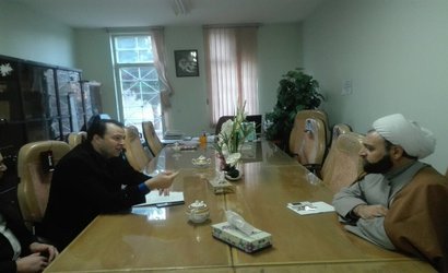 جلسه هماهنگی شهردار آذرشهر با سازمان تبلیغات اسلامی