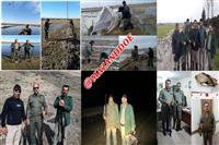 دستگیری شکارچیان غیرمجاز در آمل ،قائمشهر و ساری