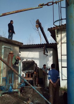 اجرای طرح تقویت کیفیت آب شرب ۲ روستای شهرستان رضوانشهر
