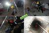 سقوط مرد جوان به اعماق چاه ۱۰ متری