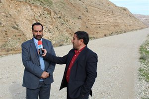 آغاز بهسازی و آسفالت راه روستایی پهله- سرکمر- چم سرخ بخش زرین آباد شهرستان  دهلران استان
