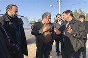 بازدید مدیرکل دفتر بازرسی، مدیریت عملکرد و حقوق شهروندی وزارت راه و شهرسازی از محور ارکان در خراسان شمالی