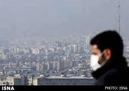 وضعیت هشدار آلودگی هوا برای افراد حساس در ۵ نقطه شهر