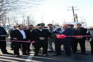 بهره برداری از ۵.۴ کیلومتر بهسازی و آسفالت راه روستایی شهرستان آستانه اشرفیه