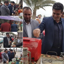 بازدید شهردار خرمشهر و اعضا شورای اسلامی شهر از نمایشگاه لوازم نوستالژی
