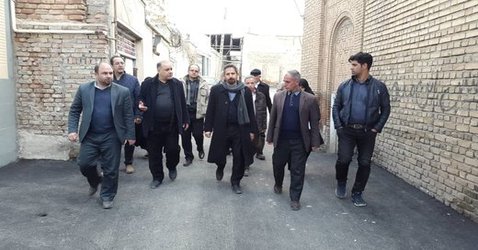 حضور شهردار تبریز در محله «چاپارباشی» و رسیدگی به مشکلات اهالی