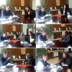 ملاقات حضوری شهروندان با سرپرست شهرداری تاکستان