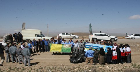 اجرای طرح استقبال از بهار و دوباره بی زباله در استان همدان/در حال تکمیل