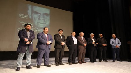 حضور اعضای شورای اسلامی شهر رشت در مراسم بزرگداشت "موسیو آرسن میناسیان" در خاتم الانبیا و مزار ایشان