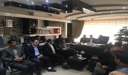 اولین جلسه شورای اداری شهرداری آذرشهر در سال جدید