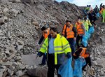 پاکسازی حاشیه دریاچه ارومیه از زباله ها با هدف فرهنگسازی صورت گرفت
