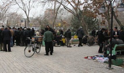 دستفروشان باغ گلستان تبریز به محل جدید منتقل می شوند