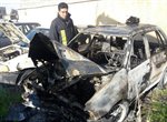 آتش سوزی خودروهای سواری تصادفی در پارکینگ حادثه آفرید