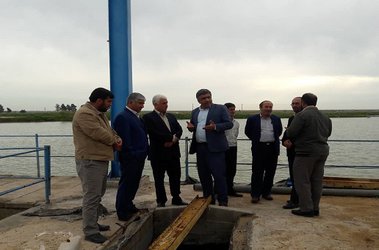 بازدید معاون حفاظت و بهره برداری شرکت مدیریت منابع آب ایران از مناطق سیل زده گلستان