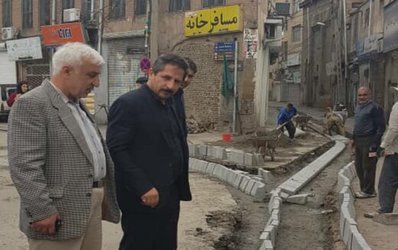 بازدید شهردار تبریز از اجرای عملیات ساماندهی آب های سطحی محله میار میار