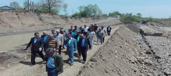 حضور مدیرعامل شرکت آب منطقه ای گیلان در شهرستان تالش