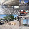تعویض و ترمیم سنگفرش پیاده رو خیابان جهاد سازندگی( هپکو )