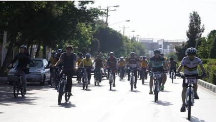 برگزاری همایش بزرگ دوچرخه‌سواری در مشهد