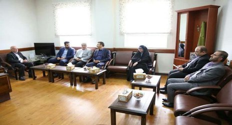 دیدار اعضای شورای اسلامی شهر به همراه شهردار رشت با رئیس کل دادگستری استان گیلان