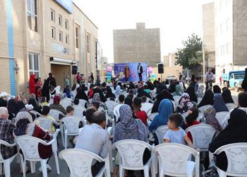 جشن ترنم باران به مناسبت دهه کرامت در محله سنجیده برگزار شد