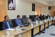 جلسه کارگروه تخصصی پدافند غیرعامل راه و شهرسازی استان هرمزگان برگزار شد