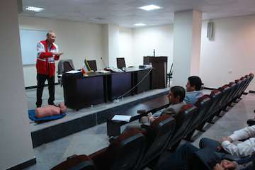 برگزاری دو دوره آموزشی امدادی برای کارکنان راه و شهرسازی خراسان شمالی