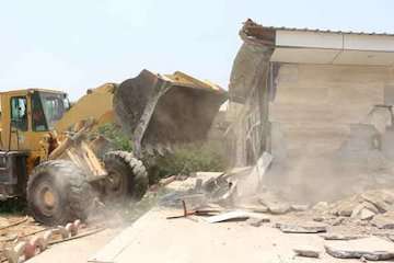 رفع تصرف ۵۳ هزار مترمربع از اراضی ملی در جنوب کرمان