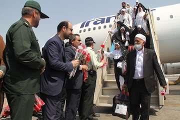 بازگشت بیش از ۱۶۰۰ حاجی سیستانی و بلوچستانی به فرودگاه زاهدان
