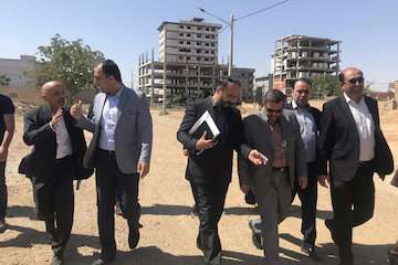 بازدید معاون عمران و بهسازی شرکت بازآفرینی شهری ایران از محلات هدف بازآفرینی استان خراسان شمالی