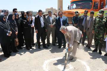 آغاز پروژه عملیات اجرایی پروژه بلوار ارتش در اراضی زیباشهر زاهدان