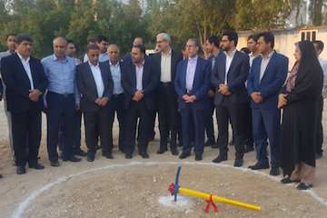 افتتاح پایگاه بهداشت رایانی و آغاز عملیات مدرسه ۱۲ کلاسه در بوشهر