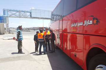 ادامه طرح نظارت و کنترل بر ناوگان حمل و نقل عمومی بار و مسافر شهرستان مراغه