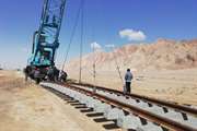 عملیات اجرایی راه آهن یزد به فارس با سرعت بالایی در دست اجرا است