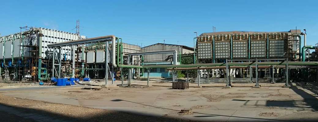 آماده سازی فید پمپ رزرو آب شیرین کن نیروگاه بندرعباس بعد از شش سال