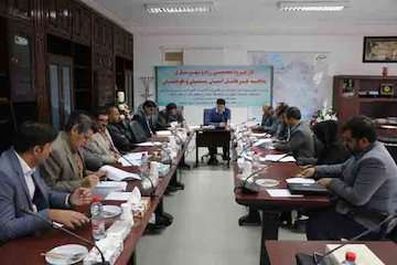برگزاری جلسه کمیته پدافند غیرعامل  در راه و شهرسازی سیستان و بلوچستان