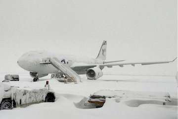 ابلاغ دستورالعمل عملیات زمستانی در فرودگاه مهرآباد