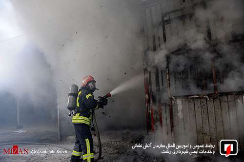 در تشریح پوشش 31 مورد حریق و حادثه توسط آتش نشانان شهر باران در 72 ساعته گذشته/آتش نشانی رشت