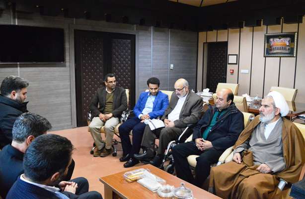 نشست مشترک مدیرکل با مدیرکل بنیاد شهید و امور ایثارگران استان قم