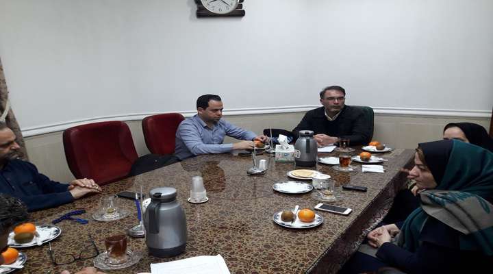جلسه کمیسیون فرهنگی شورای شهر با سرپرست ارشاد و کانون پرورش فکری شماره ۱ دامغان