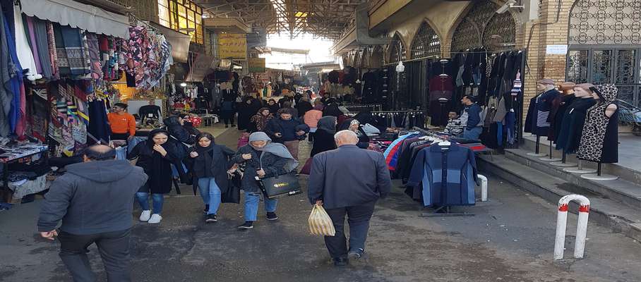 معبر راسته ریسمان‌سنج بازار قزوین ساماندهی می‌شود