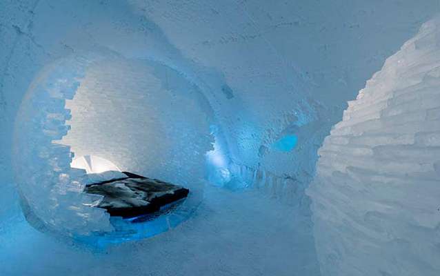  آشنایی با اعجاب‌انگیزترین هتل‌‌های یخی 