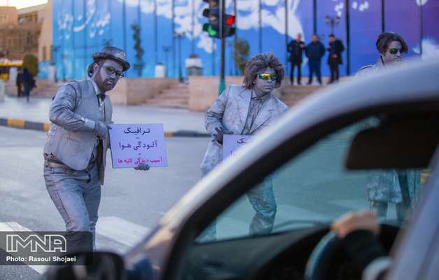 غافلگيري خودروهاي تك سرنشين در اصفهان