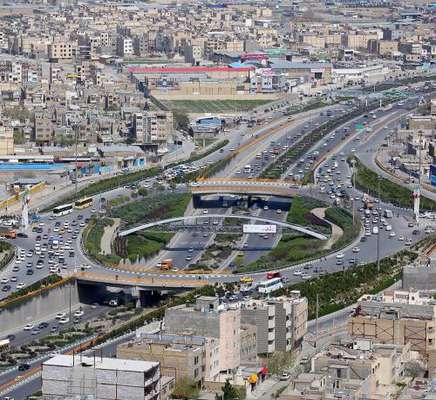 تعمیر و مرمت پل میدان شهید فهمیده در منطقه ۲